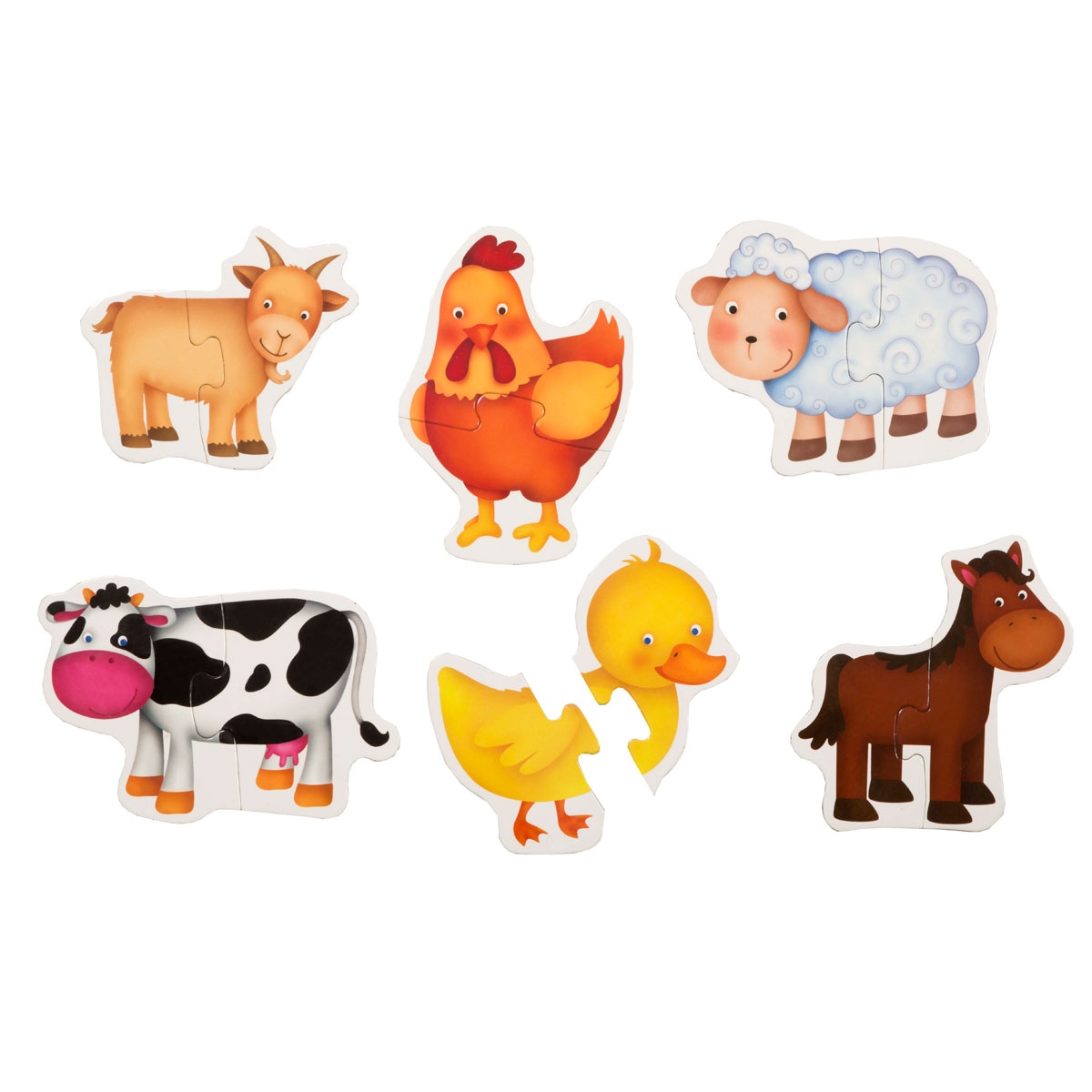 Baby Puzzle - Çiftlik Hayvanları