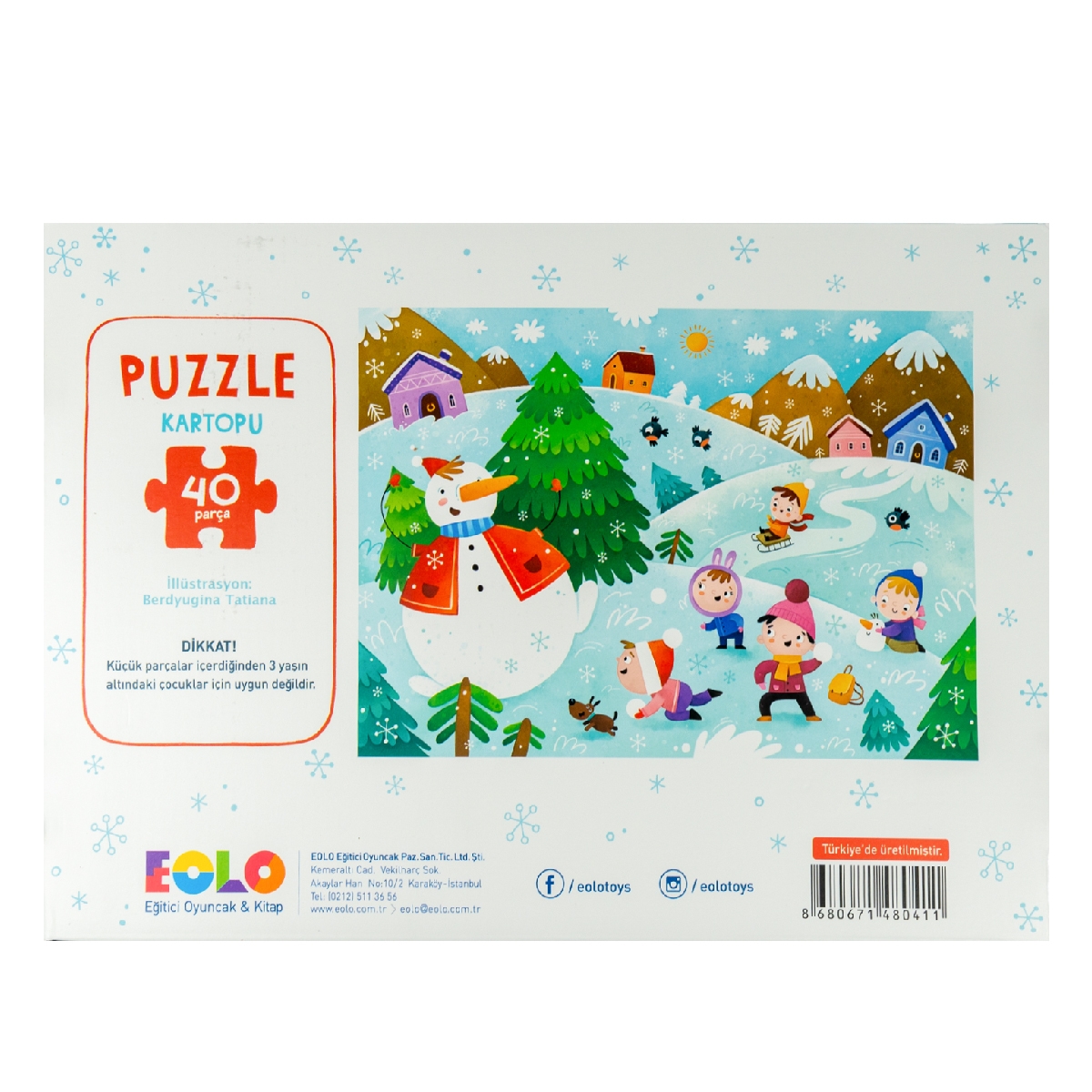 Floor Puzzle – Snowball